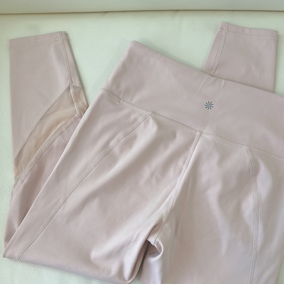 Athleta Pale Pink 7/8 Eclipse Leggings - Picture 6 of 13